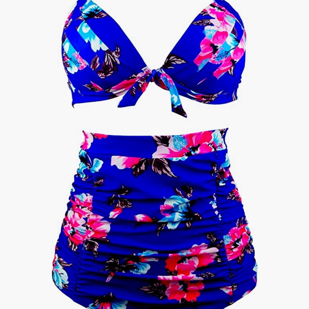 COCOSHIP. Bikini
Retro 50sHigh Waist Bikini Set